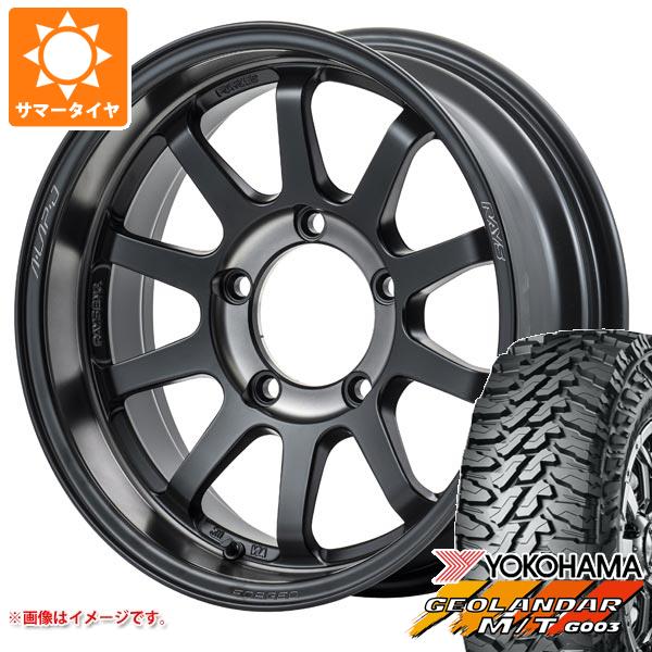 ジムニー JB64W用 サマータイヤ ヨコハマ ジオランダー M/T G003 LT215/70R16 100/ 97Q レイズ エーラップ J 2324 LTD 5.5 16 :alj2324j 36783 s86768zk:タイヤ1番