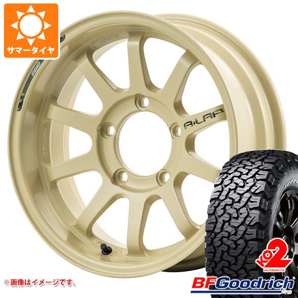 ジムニーシエラ JB74W用 サマータイヤ BFグッドリッチ オールテレーンT/A KO2 LT215/70R16 100/97R ホワイトレター エーラップ J デザートエディション 6.0 16 :aljdesrs 21564 s86770zk:タイヤ1番