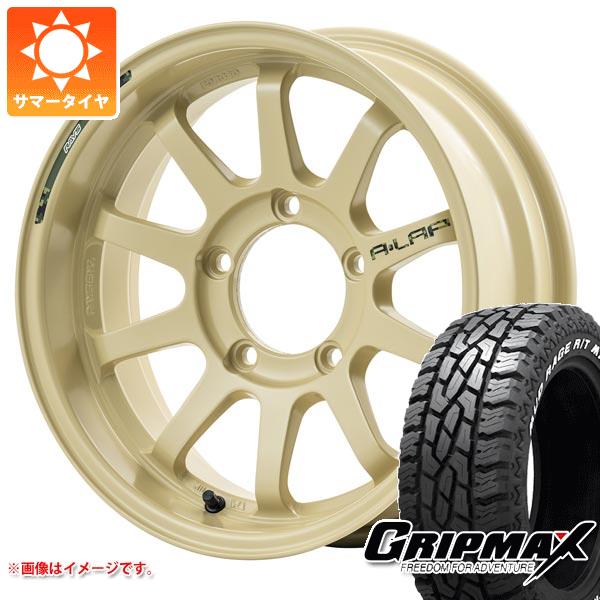 ジムニー JB64W用 サマータイヤ グリップマックス マッドレイジ R/T MAX LT215/70R16 100/97R ホワイトレター レイズ エーラップ J デザートエディション 5.5 16 :aljdesrj 36503 s86768zk:タイヤ1番