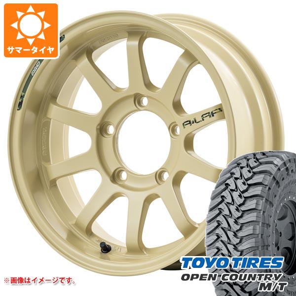 ジムニー JB64W用 サマータイヤ トーヨー オープンカントリー M/T LT225/75R16 103/100Q ホワイトレター レイズ エーラップ J デザートエディション 5.5 16 :aljdesrj 34450 s861004zk:タイヤ1番