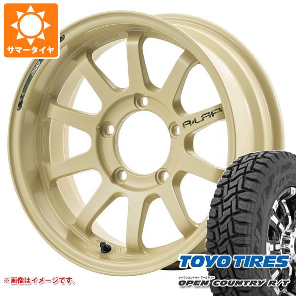 ジムニーシエラ JB74W用 サマータイヤ トーヨー オープンカントリー R/T 185/85R16 105/103N LT ホワイトレター エーラップ J デザートエディション 6.0 16 :aljdesrs 34452 s86769zk:タイヤ1番