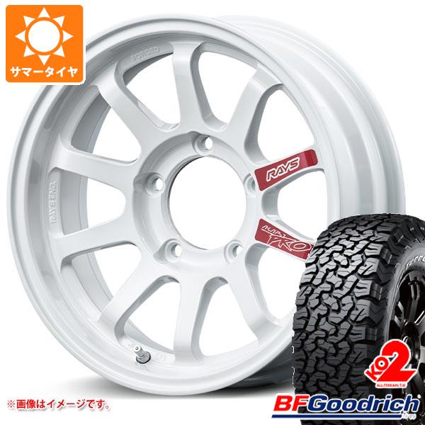 ジムニーシエラ JB74W用 サマータイヤ BFグッドリッチ オールテレーンT/A KO2 LT215/70R16 100/97R ホワイトレター レイズ エーラップ J プロ 6.0 16 :aljpros 21564 s86770zk:タイヤ1番