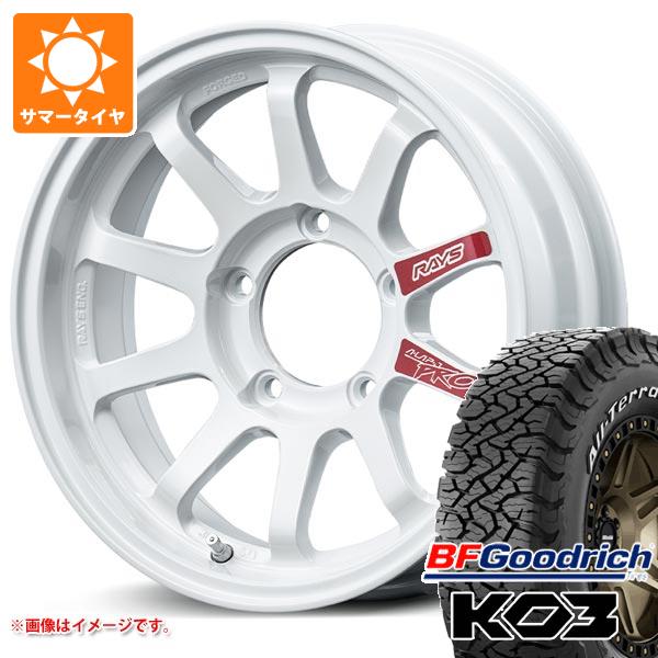 5本セット ジムニーシエラ JB74W用 サマータイヤ BFグッドリッチ オールテレーンT/A KO3 LT225/75R16 115/112S ホワイトレター レイズ エーラップ J プロ 6.0 16 : aljpros 42583 s861005zk 5 : タイヤ1番