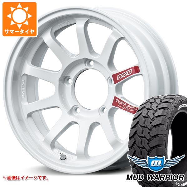 ジムニー JB64W用 サマータイヤ モンスタ マッドウォーリアー LT215/70R16 107/105Q ホワイトレター レイズ エーラップ J プロ 5.5 16 :aljproj 34780 s86768zk:タイヤ1番