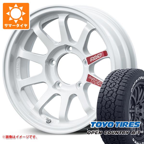 ジムニー JB64W用 サマータイヤ トーヨー オープンカントリー A/T3 215/70R16 100T ホワイトレター レイズ エーラップ J プロ 5.5 16 :aljproj 41238 s86768zk:タイヤ1番