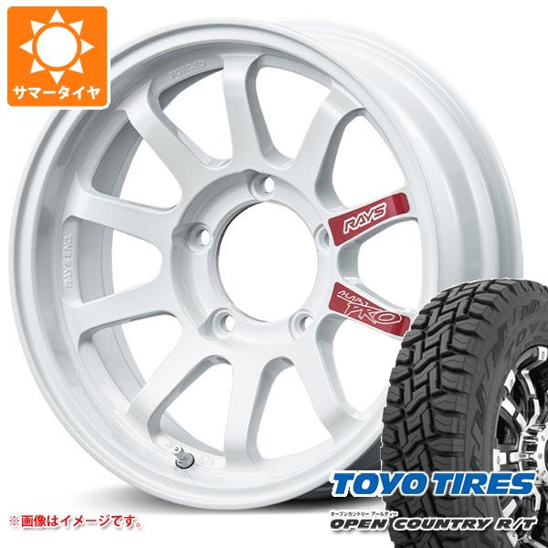 RAYS - ジムニーシエラ JB74W用 炎節タイア トゥーヨー 明けひろげカントリー R/T LT225/70R16 102/99Q 白いこと水茎の跡 レイズ エーラップ J 労働者階級 6.0-16