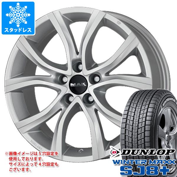 シトロエン DS7 X74系用 スタッドレス ダンロップ ウインターマックス SJ8 プラス 235/55R18 100Q MAK アンチバス