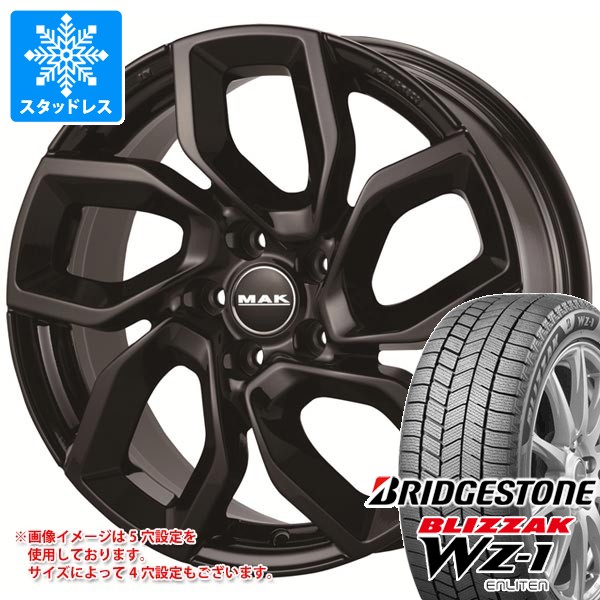 アルファロメオ ステルヴィオ用 スタッドレス ブリヂストン ブリザック WZ-1 235/60R18 107Q XL MAK アポロ