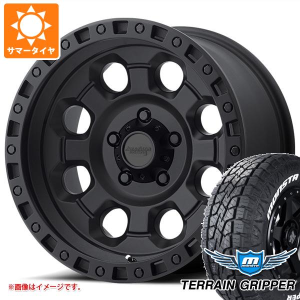 ジープ ラングラー JK/JL系用 サマータイヤ モンスタ テレーングリッパー LT285/65R18 125/122Q ホワイトレター アメリカンレーシング AR201 :ar201bw 34802 j27131p:タイヤ1番