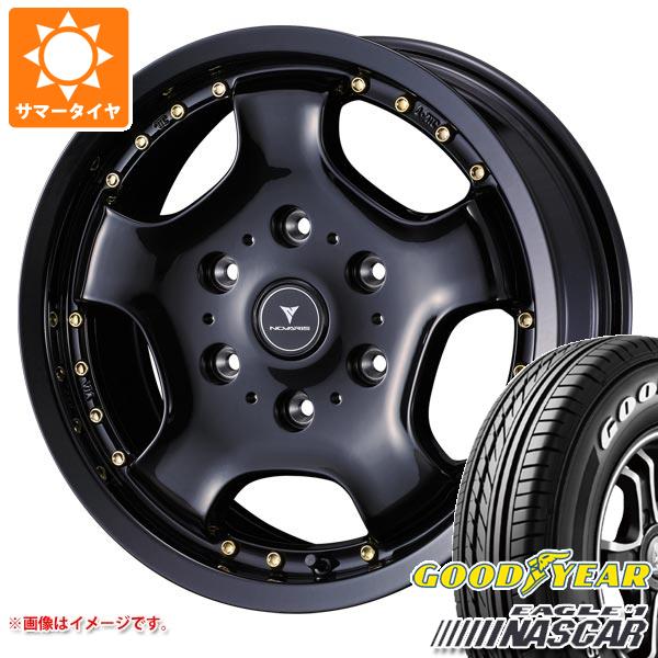 ハイエース 200系用 2024年製 サマータイヤ グッドイヤー イーグル ＃1 ナスカー 215/65R16C 109/107R ホワイトレター ノヴァリス アセット D1 6.5 16 :assetd1h 14402 t80967yt:タイヤ1番