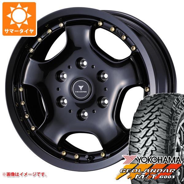 ハイエース 200系用 サマータイヤ ヨコハマ ジオランダー M/T G003 LT215/70R16 100/ 97Q ノヴァリス アセット D1 6.5 16 :assetd1h 36783 t80971yt:タイヤ1番