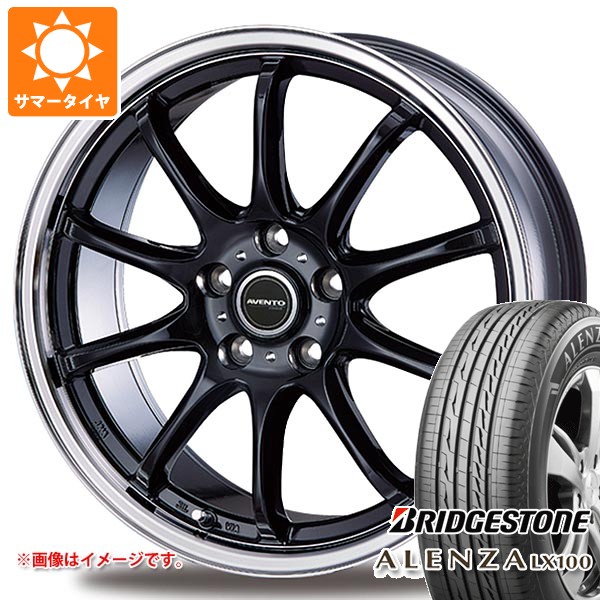 正規品 トヨタ 40系アルファード用 サマータイヤ ブリヂストン アレンザ LX100 225/65R17 102H インターミラノ アヴェント FF-10 6.5-17