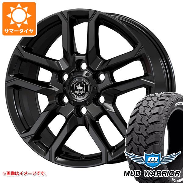 ハイエース 200系用 サマータイヤ モンスタ マッドウォーリアー LT215/70R16 107/105Q ホワイトレター ベアロック バイソン 6.5 16 :barbish 34780 t80971yt:タイヤ1番