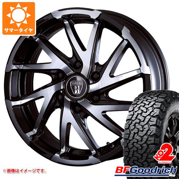 ハイエース 200系用 2023年製 サマータイヤ BFグッドリッチ オールテレーン T/A KO2 LT215/70R16 100/97R ホワイトレター バルベロ ダイナミックツイスト 6.5 16 :bardt 21564 t80971yt:タイヤ1番