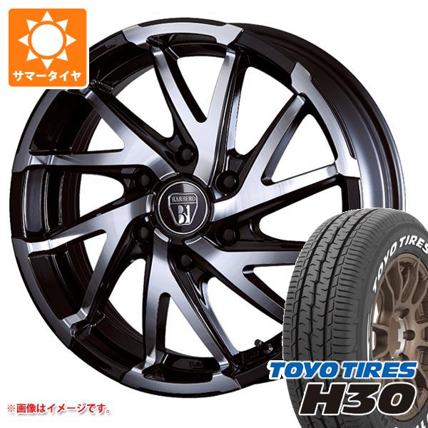 ハイエース 200系用 サマータイヤ トーヨー H30 215/65R16 C 109/107R ホワイトレター クリムソン バルベロ ダイナミックツイスト 6.5 16 :bardt 39888 t80967yt:タイヤ1番