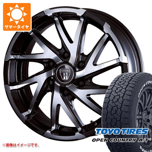 ハイエース 200系用 サマータイヤ トーヨー オープンカントリー A/T3 215/60R17C 109/107R ホワイトレター クリムソン バルベロ ダイナミックツイスト 6.5 17 :bardt 41268 t80968yt:タイヤ1番