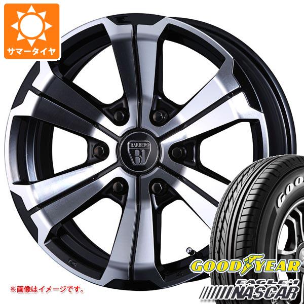 ハイエース 200系用 サマータイヤ グッドイヤー イーグル ＃1 ナスカー 215/65R16C 109/107R ホワイトレター クリムソン バルベロ アーバングランデ 6.5 16 :barugh 14402 t80967yt:タイヤ1番