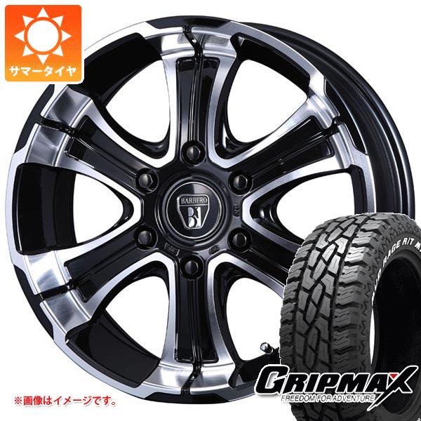 ハイエース 200系用 サマータイヤ グリップマックス マッドレイジ R/T MAX LT215/70R16 100/97R ホワイトレター クリムソン バルベロ ワイルドディープス 6.5 16 :barwgh 36503 t80971yt:タイヤ1番