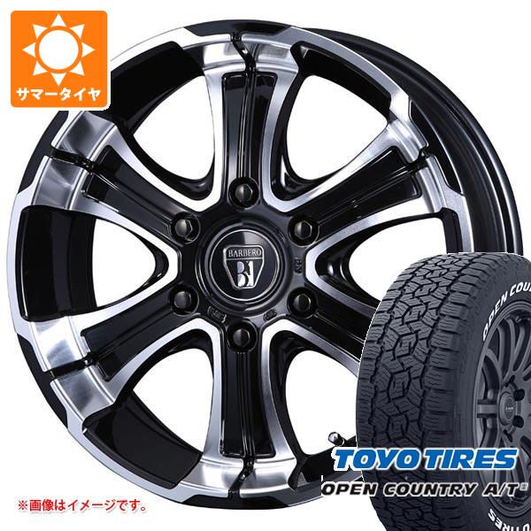 ハイエース 200系用 サマータイヤ トーヨー オープンカントリー A/T3 215/60R17C 109/107R ホワイトレター クリムソン バルベロ ワイルドディープス 6.5 17 :barwgh 41268 t80968yt:タイヤ1番