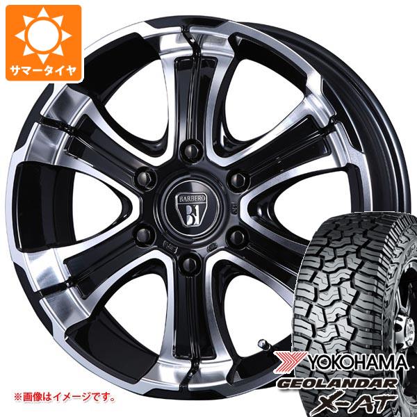 ハイエース 200系用 サマータイヤ ヨコハマ ジオランダー X AT G016 LT215/70R16 100/97Q ブラックレター クリムソン バルベロ ワイルドディープス 6.5 16 :barwgh 36857 t80971yt:タイヤ1番