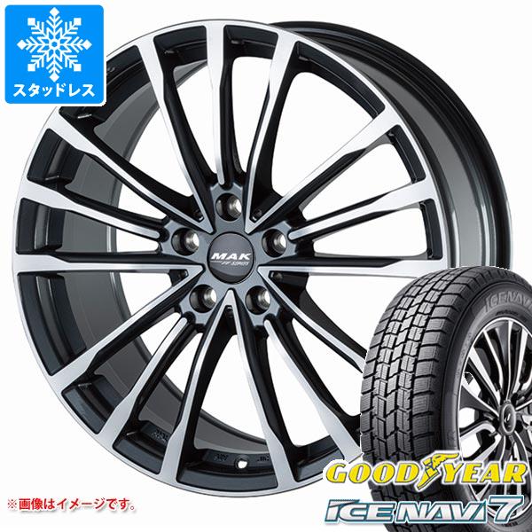 BMW F48 X1用 スタッドレス グッドイヤー アイスナビ7 225/55R17 97Q MAK バビエラFF｜tire1ban