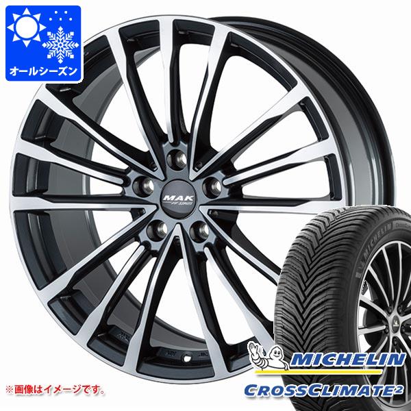 BMW G32 6シリーズ用 オールシーズンタイヤ ミシュラン クロスクライメート2 245/45R19 102Y XL MAK バビエラFF｜tire1ban