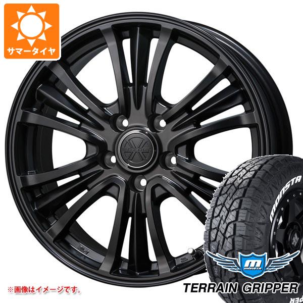 デリカD5用 2026年製 サマータイヤ モンスタ テレーングリッパー 215/70R16 107/105Q LT ホワイトレター バザルト エックスタイプ2 7.0-16