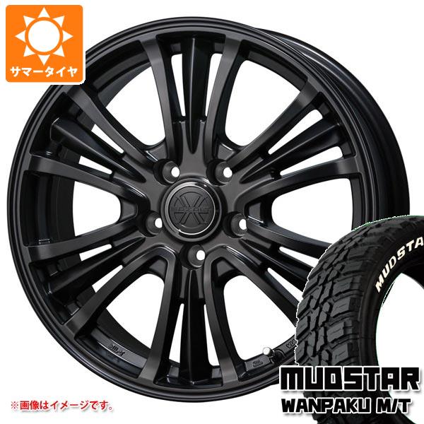 デリカD5用 サマータイヤ マッドスター ワンパク M/T 235/70R16 106S ホワイトレター バザルト エックスタイプ2 7.0 16 :bazt2b5 38754 m83962tb:タイヤ1番