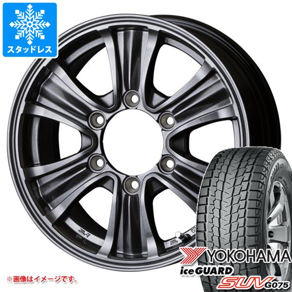 ハイエース 200系用 2023年製 スタッドレス ヨコハマ アイスガード SUV G075 195/80R15 107/105L LT バザルト エックスタイプ2｜tire1ban