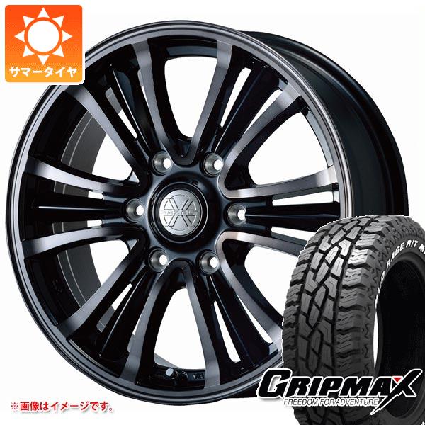 NV350キャラバン E26用 サマータイヤ グリップマックス マッドレイジ R/T MAX 215/65R16C 109/107Q ホワイトレター バザルト エックスタイプ2 6.5 16 :bazt2c 36501 n84747sn:タイヤ1番