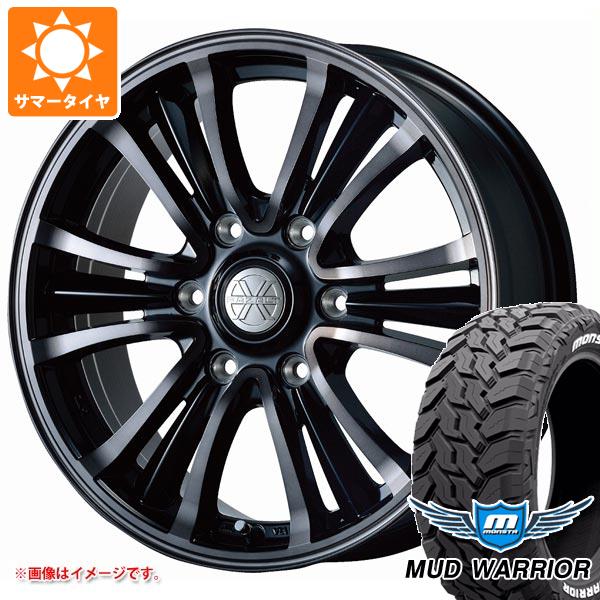 NV350キャラバン E26用 サマータイヤ モンスタ マッドウォーリアー LT215/70R16 107/105Q ホワイトレター バザルト エックスタイプ2 6.5 16 :bazt2c 34780 n84971sn:タイヤ1番