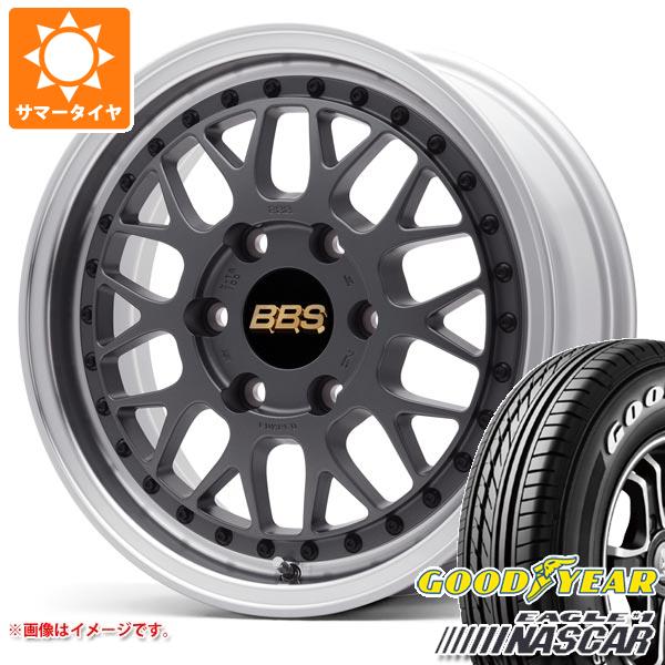 ハイエース 200系用 サマータイヤ グッドイヤー イーグル ＃1 ナスカー 215/60R17C 109/107R ホワイトレター BBS RT X 6.5 17 :bbsrtx 14403 t80968yt:タイヤ1番