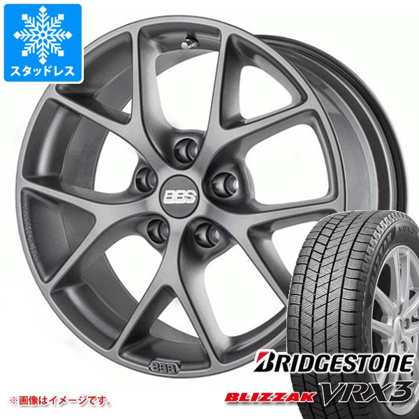 アウディ A6 4G系用 スタッドレス ブリヂストン ブリザック VRX3 245/45R18 100Q XL BBS SR｜tire1ban