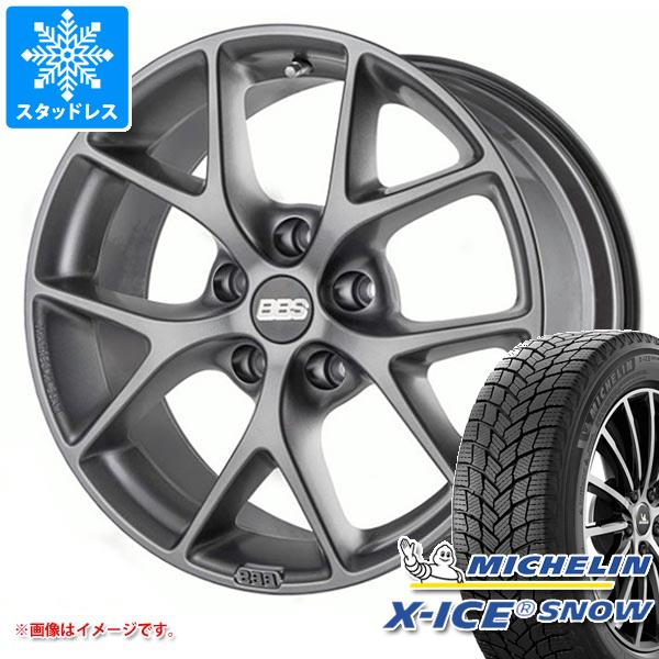 アウディ A6 F2系用 2024年製 スタッドレス ミシュラン エックスアイススノー 225/55R18 102H XL BBS SR | X-ICE