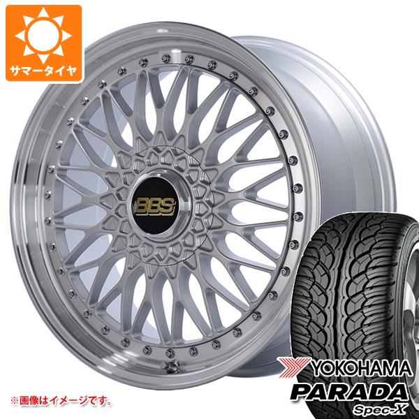 サマータイヤ 235/55R20 102V ヨコハマ パラダ スペック-X PA02 BBS SUPER-RS 8.5-20