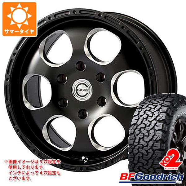 ハイラックス 120系用 サマータイヤ BFグッドリッチ オールテレーン T/A KO2 LT265/70R17 121/118S ホワイトレター ブラッドストック ワンピース 8.0-17｜tire1ban