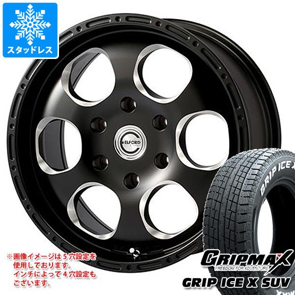 RAV4 50系用 スタッドレス グリップマックス グリップアイスエックス SUV 225/70R16 103Q ホワイトレター ブラッドストック ワンピース