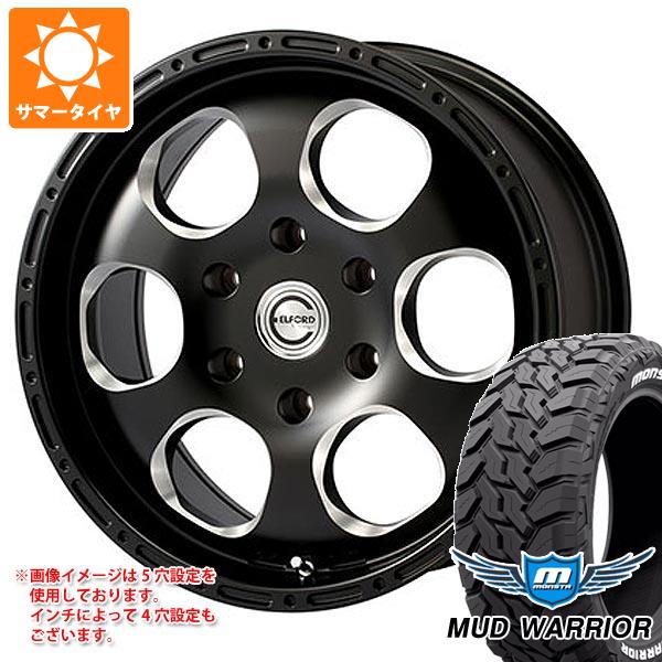 5本セット ジープ ラングラー JK/JL系用 サマータイヤ モンスタ マッドウォーリアー LT265/70R17 121/118Q ホワイトレター ブラッドストック ワンピース :bdkopw 34779 j27102p 5:タイヤ1番