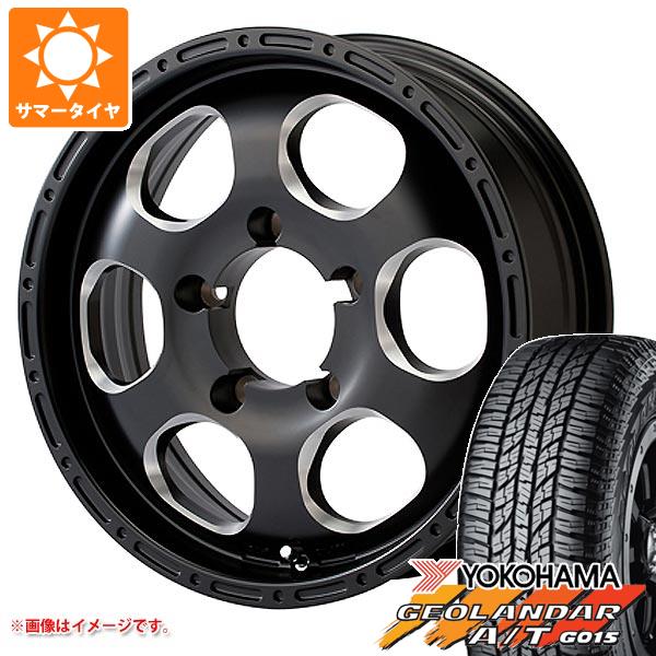 5本セット ジムニー JB64W用 サマータイヤ ヨコハマ ジオランダー A/T G015 205/80R16 104T XL ブラックレター ブラッドストック ワンピース 5.5 16 :bdkopj 22945 s861008zk 5:タイヤ1番