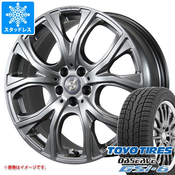 メルセデスベンツ X254 GLCクラス用 スタッドレス トーヨー オブザーブ GSi 6 255/45R20 105Q XL チームスパルコ ベネージュ :benejmg 38011 m24399b:タイヤ1番