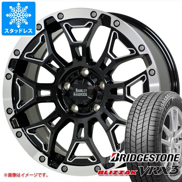 スタッドレスタイヤ ブリヂストン ブリザック VRX3 235/65R18 106Q バークレイハードロック エルバート 7.5 18 :berel 39605:タイヤ1番