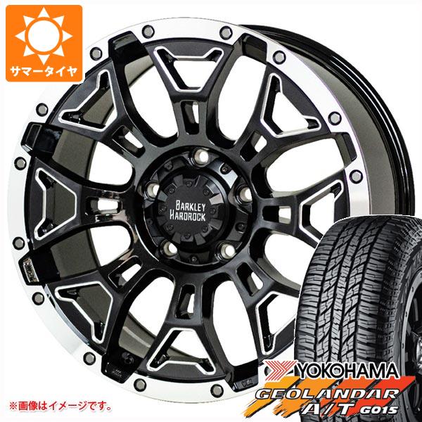 T31エクストレイル用 サマータイヤ ヨコハマ ジオランダー A/T G015 215/65R16 98H ブラックレター バークレイハードロック エルバート 7.0 16 :berel 25491 n84986sn:タイヤ1番