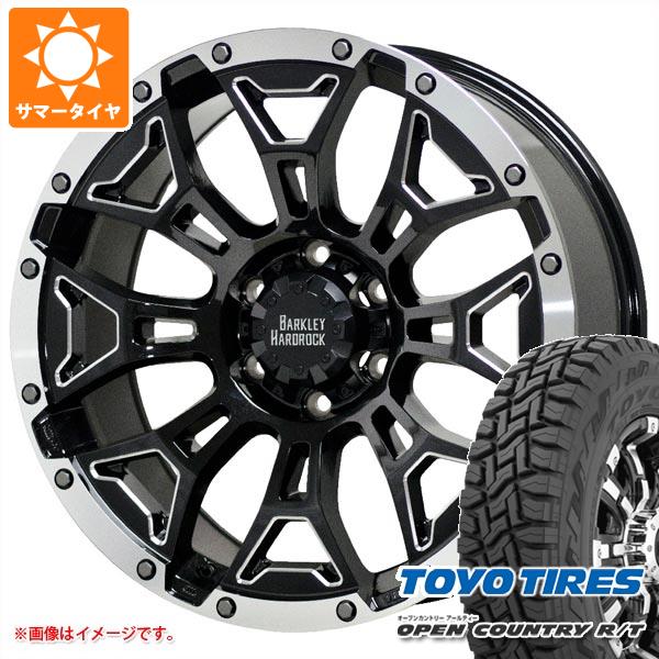 5本セット FJクルーザー 10系用 サマータイヤ トーヨー オープンカントリー R/T LT265/70R17 112/109Q ホワイトレター ハードロック エルバート 8.0 17 :berelp 36833 t801004yt 5:タイヤ1番