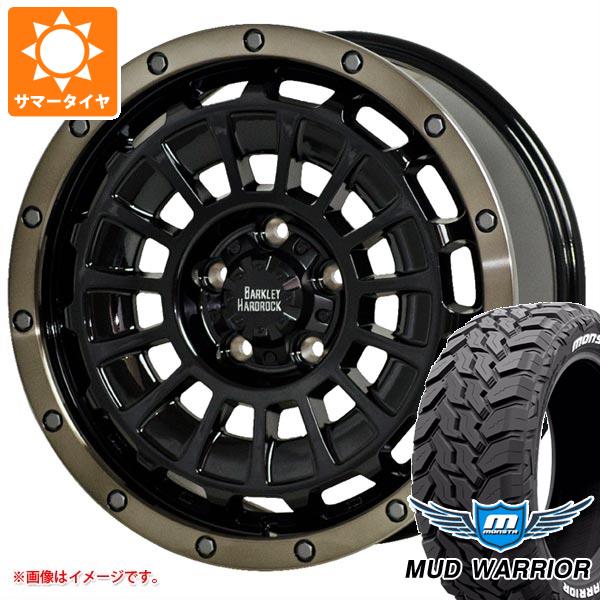 ジープ ラングラー JK/JL系用 サマータイヤ モンスタ マッドウォーリアー LT265/70R17 121/118Q ホワイトレター バークレイハードロック ローガン :berrow 34779 j27102p:タイヤ1番