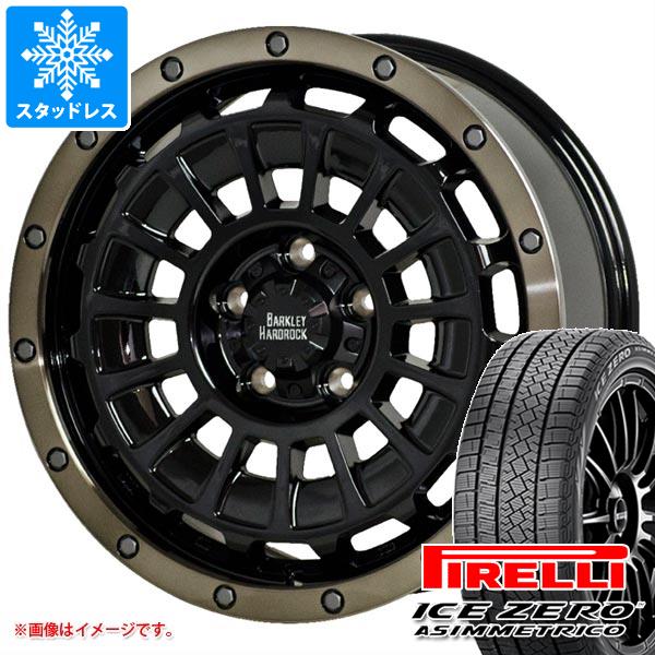 ジープ レネゲード BU/BV系用 スタッドレス ピレリ アイスゼロアシンメトリコ 215/60R17 96H バークレイハードロック ローガン :berror 38936 j27113p:タイヤ1番