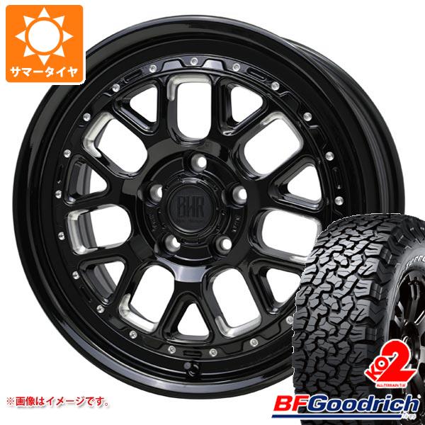 デリカD5用 サマータイヤ BFグッドリッチ オールテレーンT/A KO2 LT225/70R16 102/99R ホワイトレター バークレイハードロック ヒューロン 7.0 16 :bhhub5 21573 m83961tb:タイヤ1番