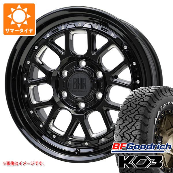 2026年製 サマータイヤ 265/70R17 118/115S BFグッドリッチ オールテレーンT/A KO3 ホワイトレター バークレイハードロック ヒューロン 8.0-17