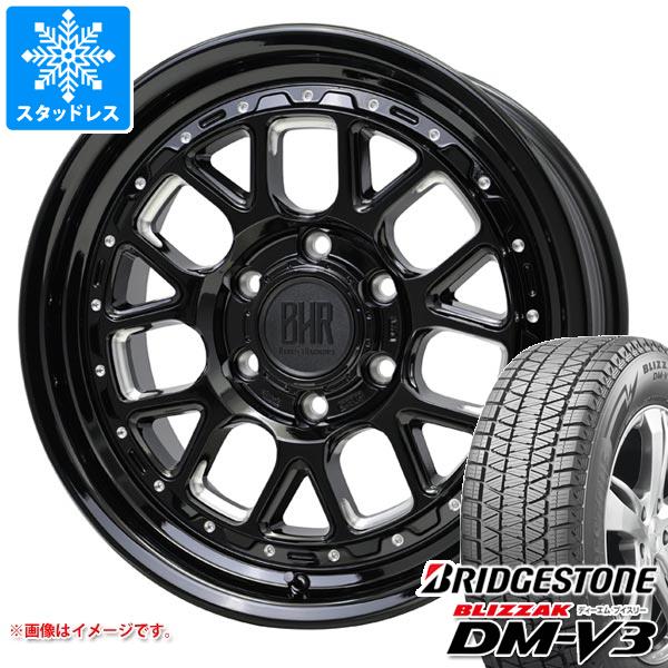 ハイエース 200系用 スタッドレス ブリヂストン ブリザック DM-V3 215/70R16 100Q バークレイハードロック ヒューロン｜tire1ban