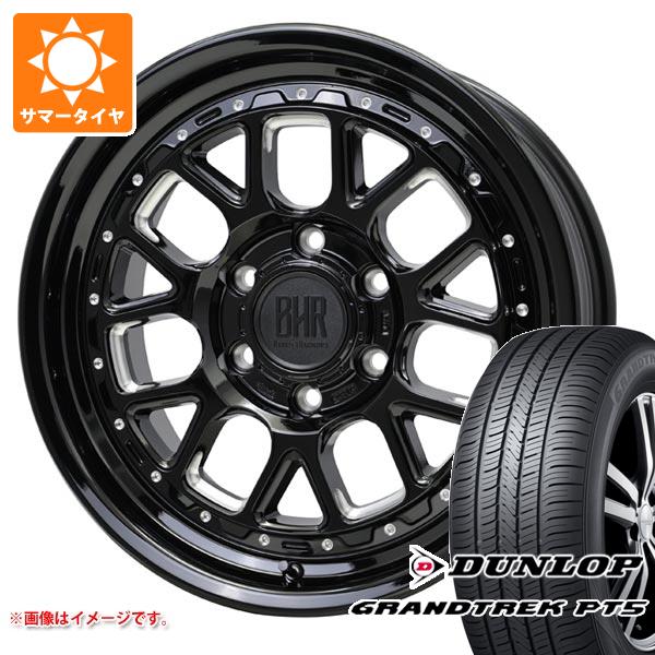 5本セット FJクルーザー 10系用 サマータイヤ ダンロップ グラントレック PT5 265/70R17 115S バークレイハードロック ヒューロン 8.0 17 :bhhub6 40263 t801004yt 5:タイヤ1番