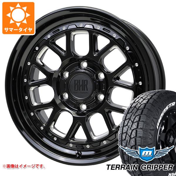 5本セット FJクルーザー 10系用 サマータイヤ モンスタ テレーングリッパー LT285/70R17 121/118R ホワイトレター バークレイハードロック ヒューロン 8.0 17 :bhhub6 34805 t801005yt 5:タイヤ1番